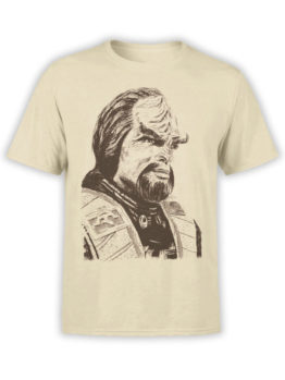 1353 Star Trek T Shirt Worf Front