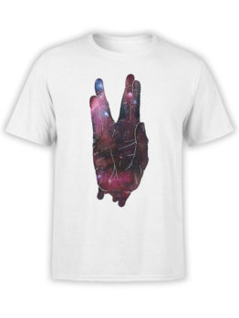 1355 Star Trek T Shirt Hand Front