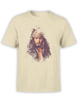 1371 Pirates of the Caribbean T Shirt Jack Front