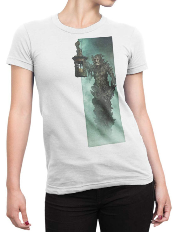 1378 Pirates of the Caribbean T Shirt Flying Dutchman Front Woman