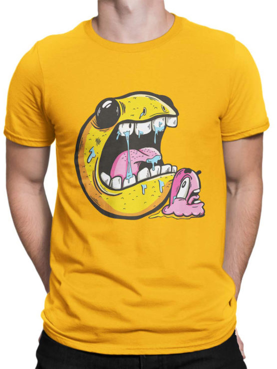 1397 Pac Man T Shirt Chase Front Man