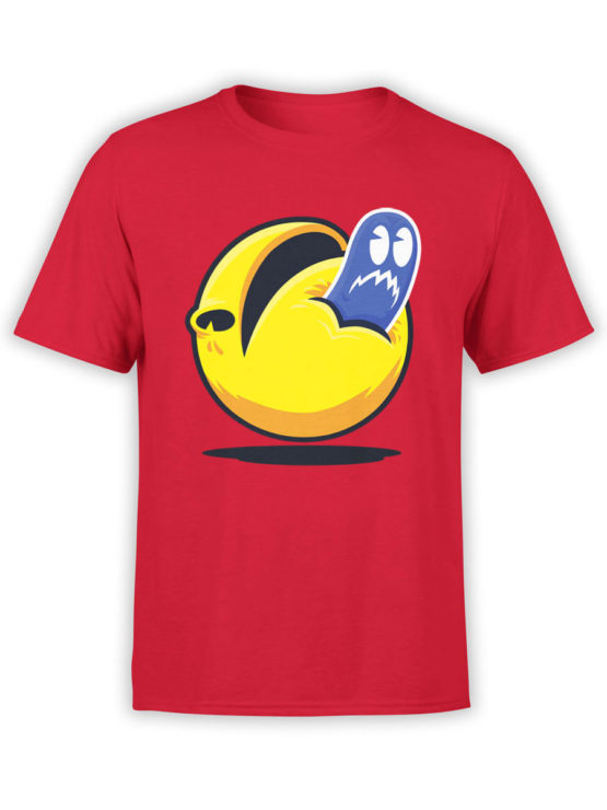 1400 Pac Man T Shirt Spirit Front