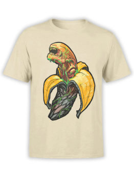 1759 Bananalien T Shirt Funny Alien T Shirt Front