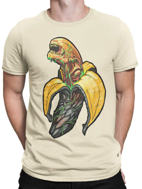 1759 Bananalien T Shirt Funny Alien T Shirt Front Man